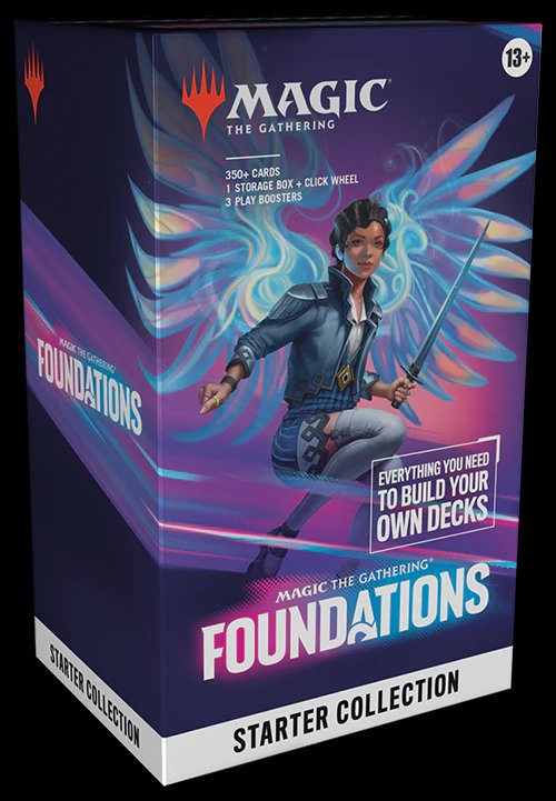 Magic: The Gathering Foundations Starter Collection with 350+ Cards and 3 Play Boosters