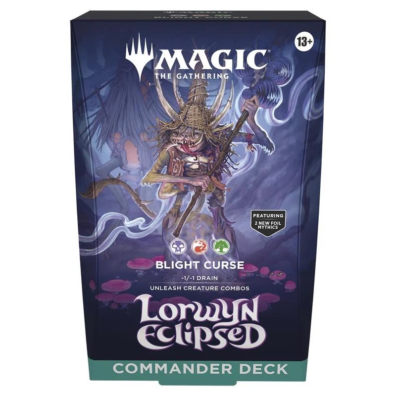 Magic: The Gathering Lorwyn Eclipsed Commander Deck - Blight Curse
