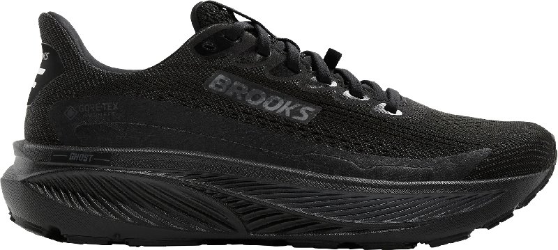 Brooks Women's Ghost 17 GTX Waterproof Running Shoes in Black