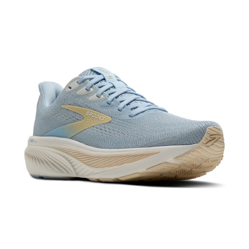 Brooks Women's Ghost 17 Running Shoes - Skyway/Coconut/Sand, UK 4