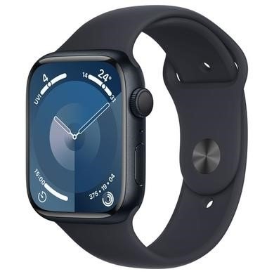 Apple Watch Series 9 GPS 41mm Midnight Aluminium Case with Midnight Sport Band