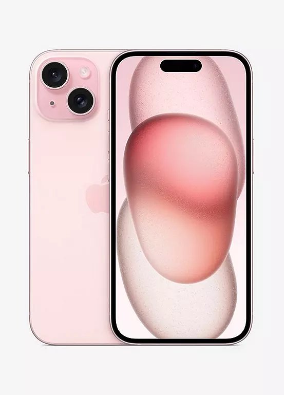 Apple iPhone 15 128GB 5G Mobile Phone - Pink