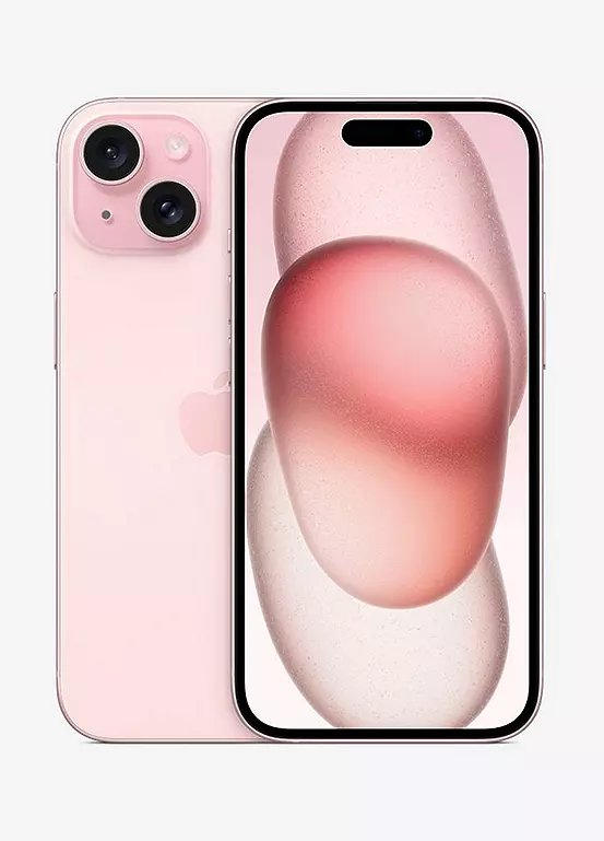 Apple iPhone 15 5G 256GB Mobile Phone - Pink