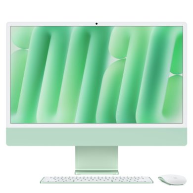 Apple iMac 2024 M4 8-Core 16GB RAM 256GB SSD 24-Inch 4.5K All-in-One PC - Green