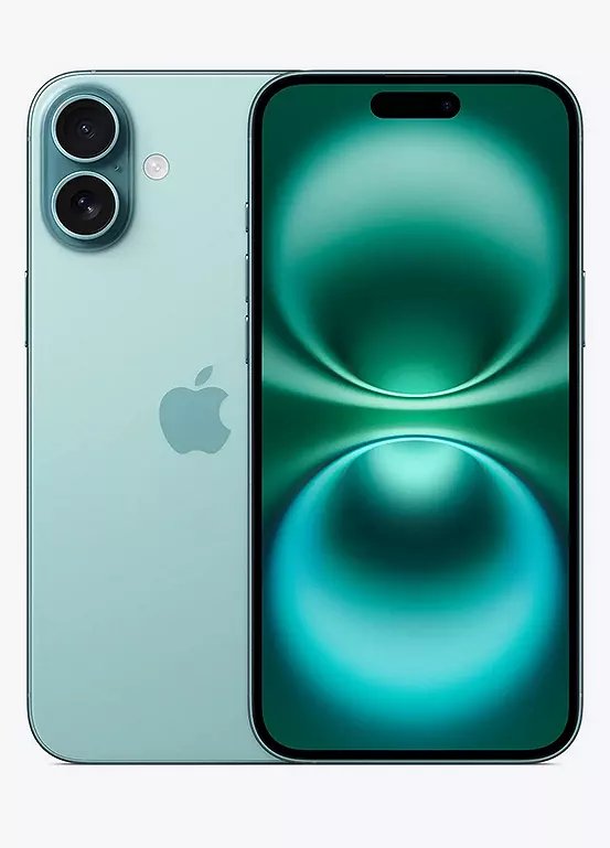 Apple iPhone 16 Plus 5G 256GB AI Mobile Phone - Teal