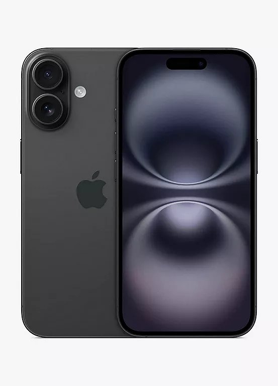 Apple iPhone 16 5G 128GB AI Mobile Phone - Black