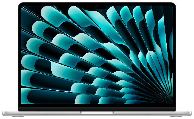 Apple MacBook Air 13.6-inch M4 Laptop with 10-Core CPU, 16GB RAM, 256GB SSD in Silver