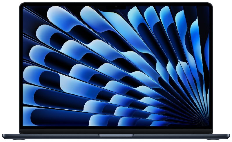Apple MacBook Air 15.3-inch M4 Laptop with 16GB RAM, 256GB SSD in Midnight