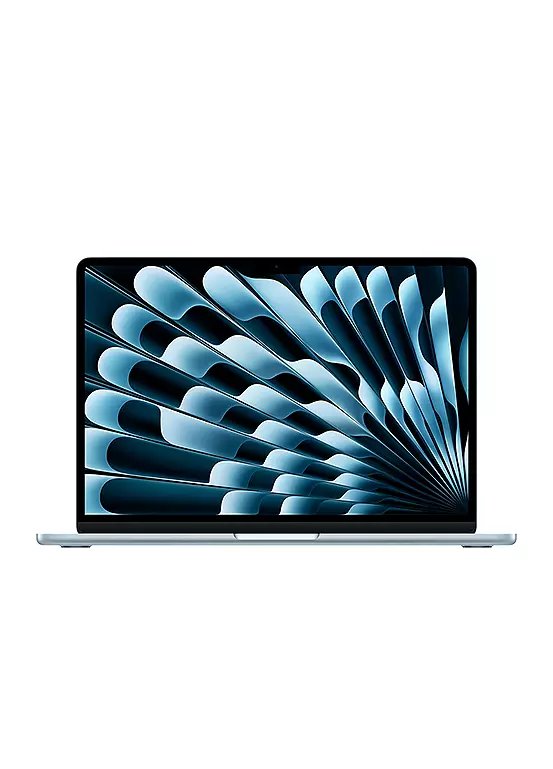 Apple MacBook Air 13.6-inch Laptop with M4 Chip, 16GB RAM, 512GB SSD in Sky Blue