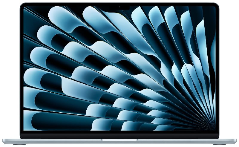 Apple MacBook Air 15.3-inch M4 10-Core CPU 16GB RAM 256GB SSD Sky Blue Laptop