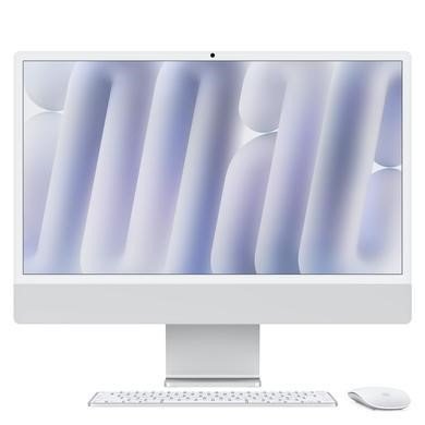 Apple iMac 2024 M4 10-Core 16GB RAM 256GB SSD 24-Inch 4.5K All-in-One PC - Silver