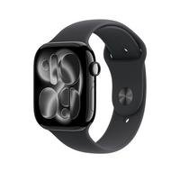 Apple Watch Series 11 GPS 46mm with Jet Black Sport Band - S/M Size