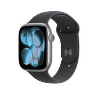 Apple Watch Series 11 GPS 46mm Space Grey Aluminium Case with Black Sport Band - M/L