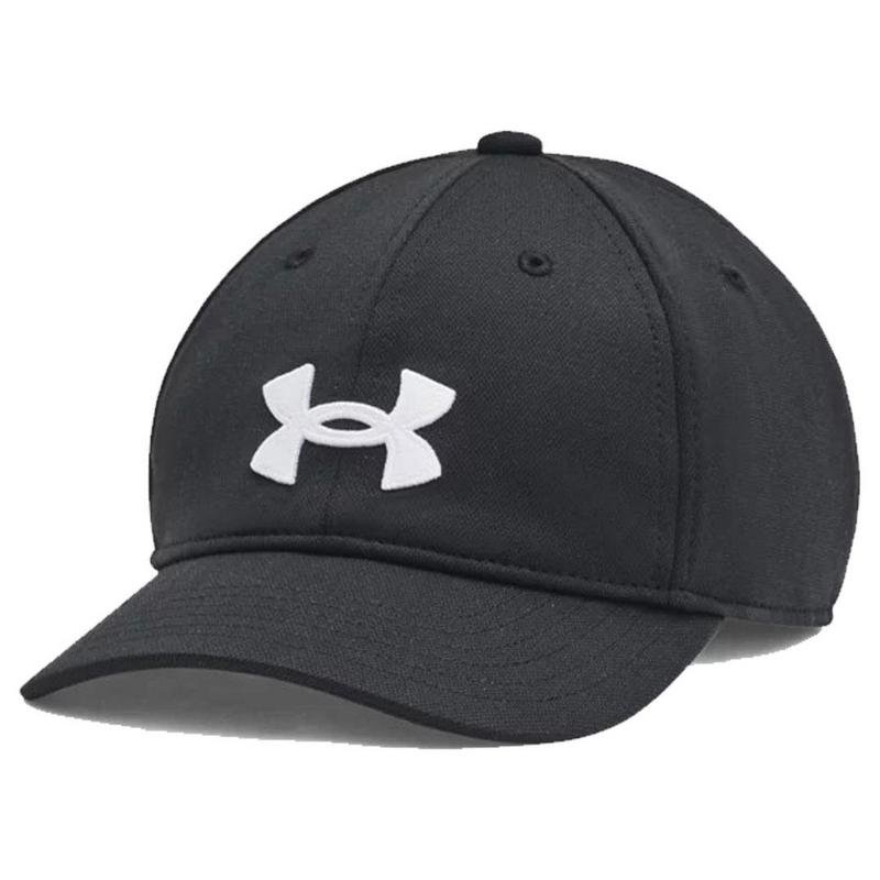 Under Armour Boys' UA Blitzing Adjustable Golf Cap in Black