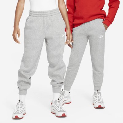 Nike Sportswear Club Fleece Kids' Joggers - Dark Grey Heather, Size XS