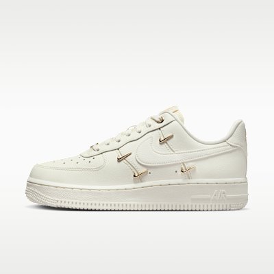 Nike Air Force 1 '07 LX Women's Shoes - Sail/Metallic Gold - Size 5