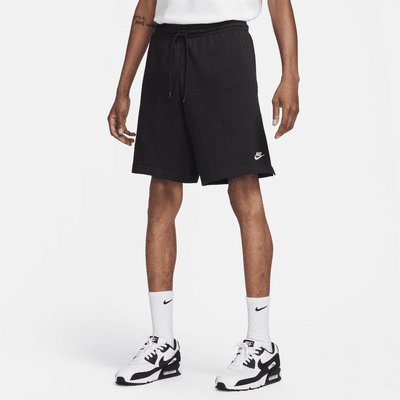 Nike Club Men's Knit Shorts - Black/White - XS
