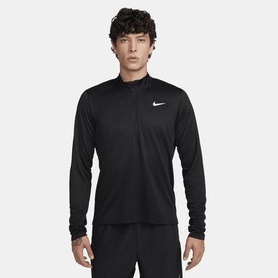 Nike Pacer Men's Dri-FIT 1/2-Zip Running Top - Black - Size XS