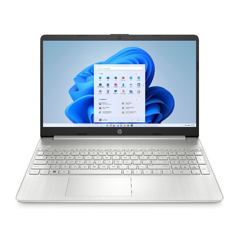 HP 15s-fq5021na 15.6" Laptop, Intel Core i5 12th Gen, 8GB RAM, 256GB SSD, Silver