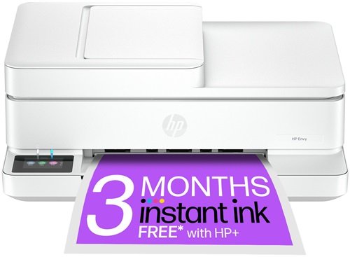 HP ENVY 6530e A4 Colour Multifunction Inkjet Printer with HP+ and 3 Months Instant Ink
