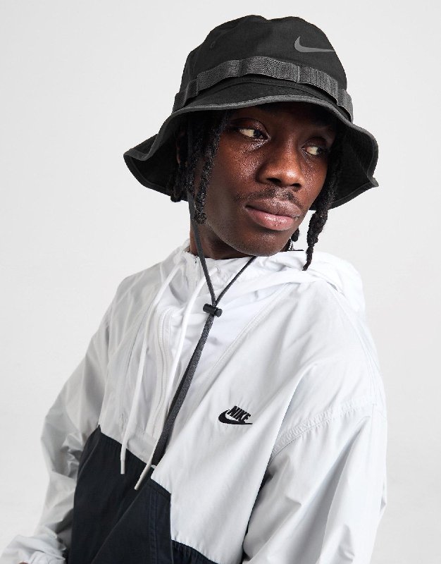 Nike Apex Dri-FIT Bucket Hat - Black/Anthracite - Size S