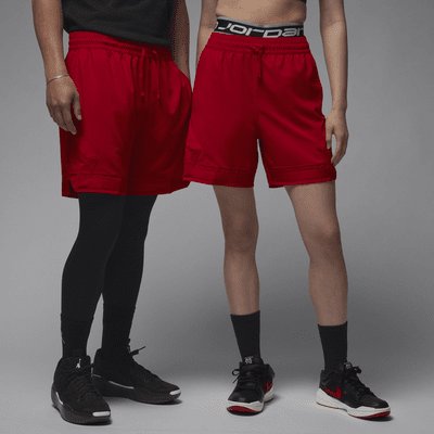 Jordan Sport Men's Dri-FIT Woven Diamond Shorts - Gym Red - XS