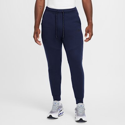 Nike Tech Men's Fleece Joggers - Obsidian/Black - XS