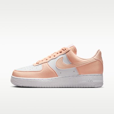 Nike Air Force 1 '07 Next Nature Women's Shoes - White/Washed Coral - Size 5