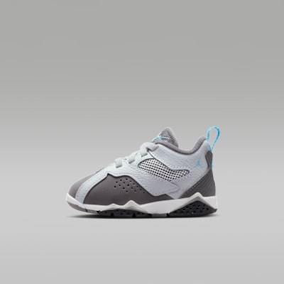 Jordan MVP 92 Baby/Toddler Shoes - Photon Dust/Flat Pewter/White/Blue Chill - Size 2C