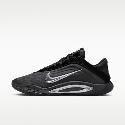 Nike A'One MVPs A'ja Wilson Basketball Shoes - Black/Dark Smoke Grey/Dark Grey/Metallic Silver - Size 7