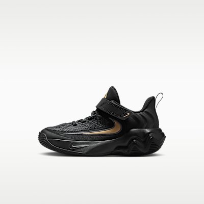Jordan Giannis Immortality 4 Younger Kids' Shoes - Black/Metallic Gold - Size 10.5C