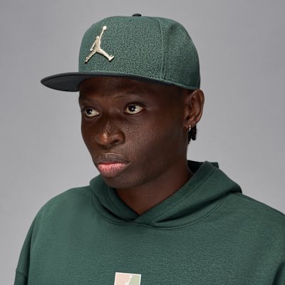 Jordan Jumpman Pro Adjustable Cap - Midnight Green/Black/Light Orewood Brown - S/M