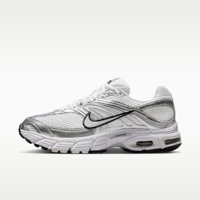 Nike Air Max Moto 2K Women's Shoes - White/Metallic Silver/Black/Photon Dust - Size 5