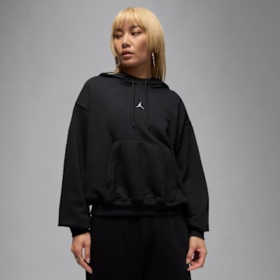 Jordan Sport Crossover Women's Dri-FIT Fleece Hoodie - Black/White - Size XS