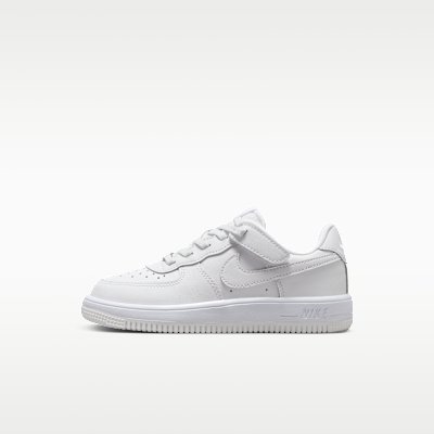 Nike Force 1 Low EasyOn Kids' Shoes - White - Size 10.5C