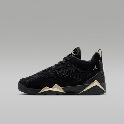 Jordan Air Jordan MVP 92 Older Kids' Shoes - Black/Sail/Metallic Gold - Size 3.5Y