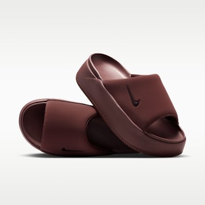 Nike Calm Elevation Women's Slides - Tattoo/Tattoo - Size 5