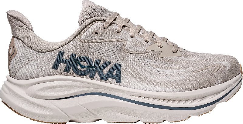 Hoka Clifton 10 Men's Running Shoes in Brown/Putty/Grout