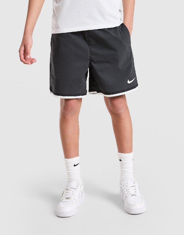 Nike Energy Older Kids' Dri-FIT Football Shorts - Off-Noir/Summit White - Size XS