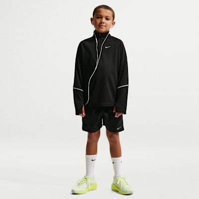 Nike Miler Older Kids' Dri-FIT Training Shorts - Black/Black - XS