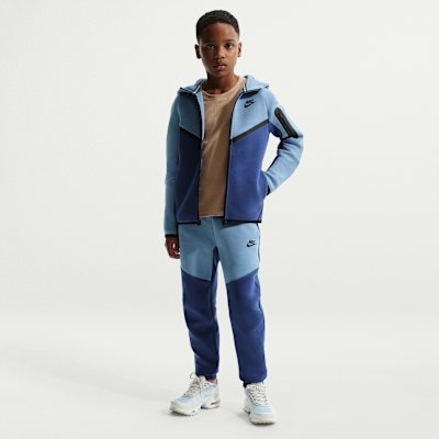 Nike Tech Fleece Older Kids' Joggers - Mystic Navy/Work Blue/Black/Black - XS