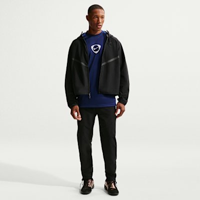 Nike Tech Men's Dri-FIT Shori-Knit Trousers - Black/Black - XS