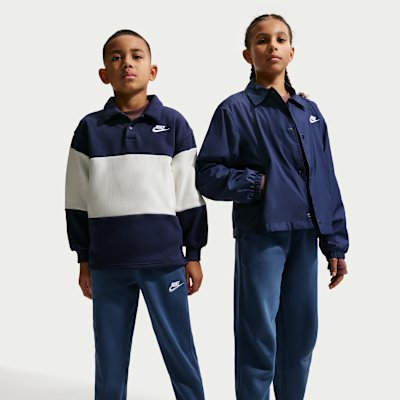 Nike Sportswear Club Fleece Older Kids' Joggers - Mystic Navy/White - XS