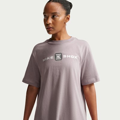 Nike Sportswear Women's Graphic T-Shirt in Light Violet Ore, Size XS