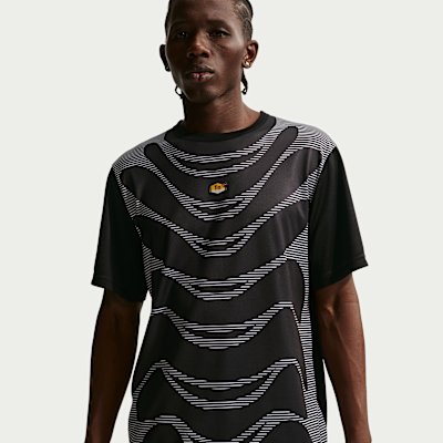 Nike Sportswear Tuned Air Men's Football Shirt - Black/Black - XS