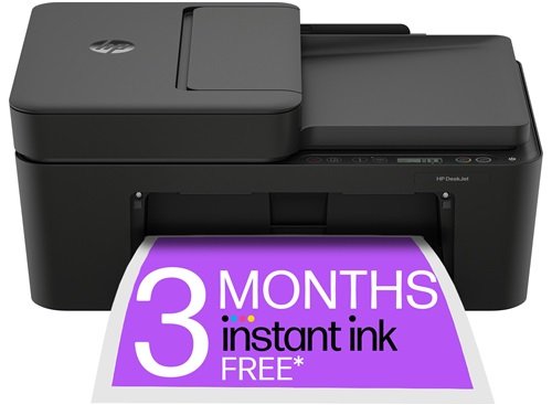 HP DeskJet 4310 A4 Colour Multifunction Inkjet Printer with 3 Months Instant Ink