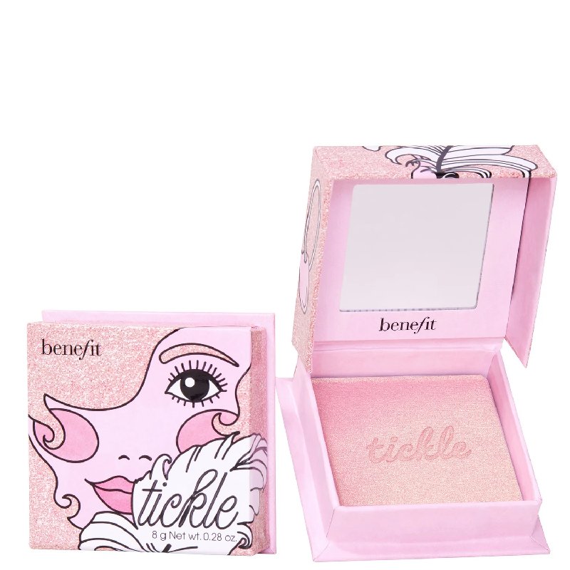 Benefit Tickle Highlighter Powder 8g - Golden Pink Lustre