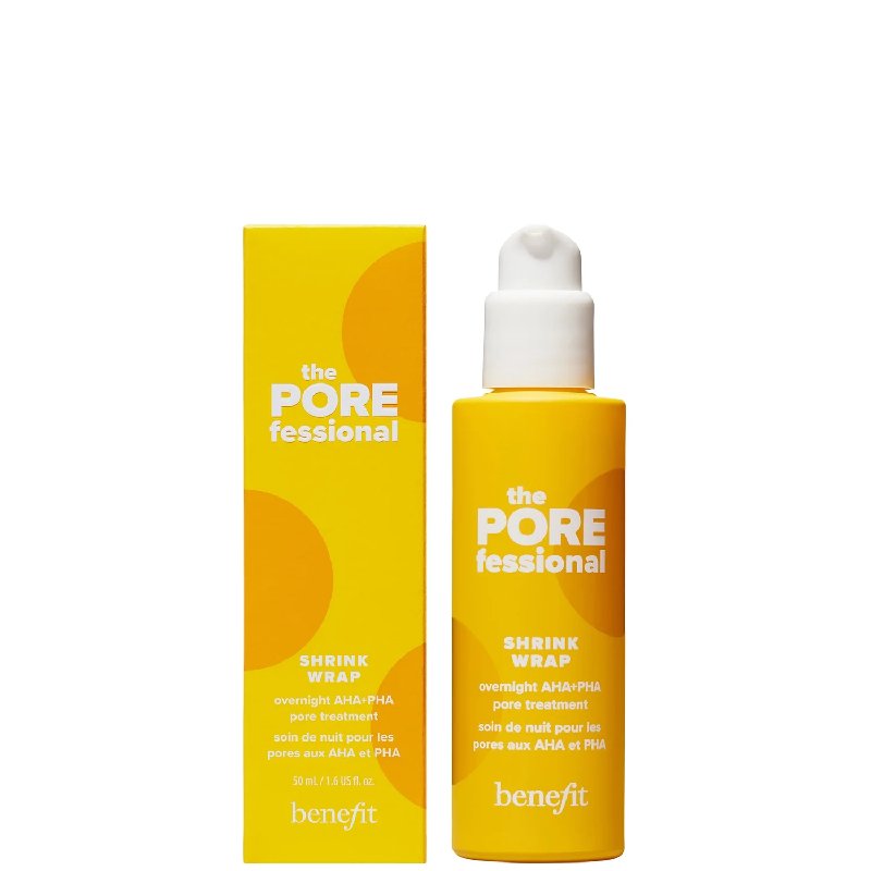 Benefit Shrink Wrap Overnight AHA & PHA Pore Treatment 50ml