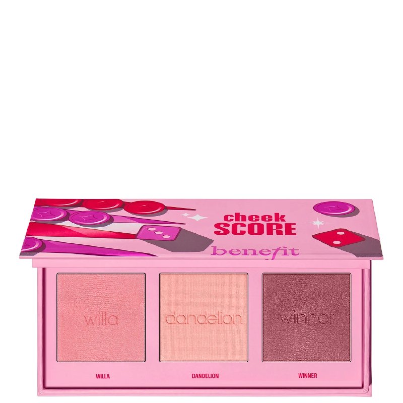Benefit Cheek Score Blush Limited Edition Palette with Willa, Dandelion & Winner Shades