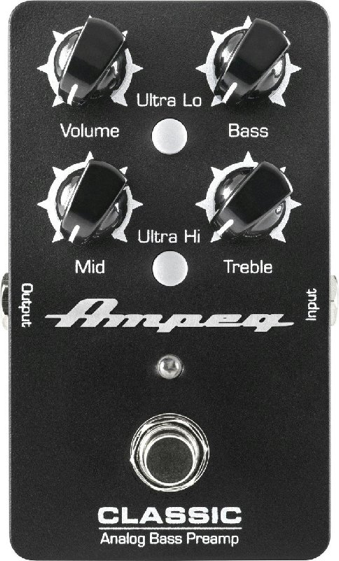 Ampeg Classic Analog Bass Preamp Pedal